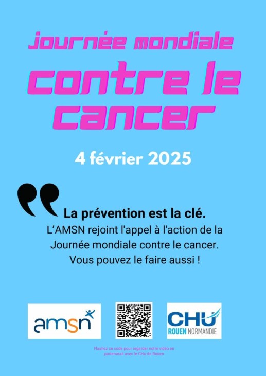 Journée mondiale contre le cancer – AMSN